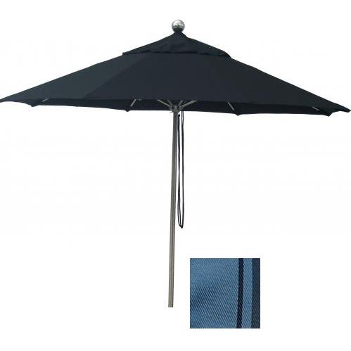 Casual Creations 11 Ft Aluminum Pewter Market Umbrella With Pewter Frame And B0949 Fabric