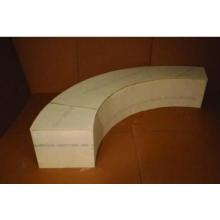 HPC 54 Inch Unfinished Bench - Half Moon