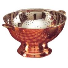 Old Dutch Decor Copper Footed Colander
