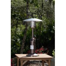 Fire Sense 10000 BTU Table Top Copper Finish Propane Gas Patio Heater With Piezo Ignitor