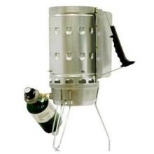 Max BBQ Eco Charcoal Chimney Starter With Gas Burner