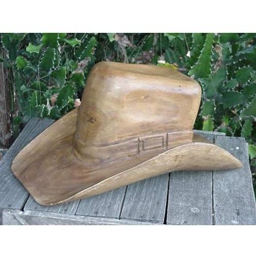 Groovy Stuff Teak Wood Cowboy Ha...