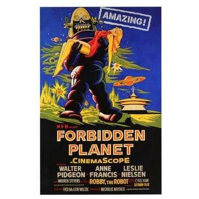 Forbidden Planet Poster Print