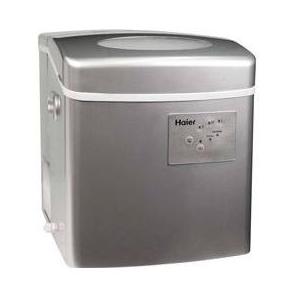 Haier HPIM33S Silver Portable Countertop Ice Maker