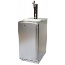 Perlick Freestanding 15 Inch Beer Dispenser With Solid Stainless Door Hinge Right