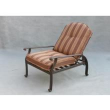 Desert Garden Cast Aluminum Patio Club Recliner - No Cushion(s)