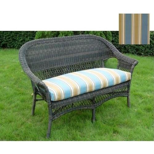 North Cape Tufted Loveseat Cushion ONLY (1)- Huntington Mineral