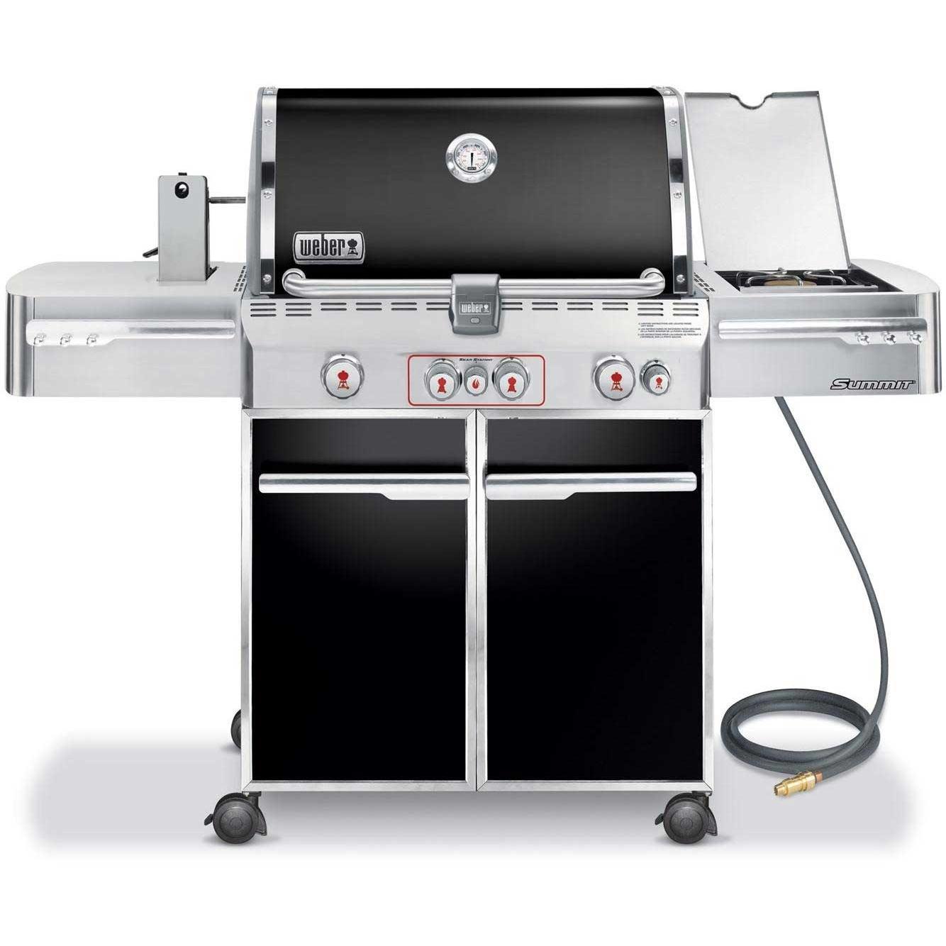 Weber Gas Grills Summit E-470 Natural Gas Grill W/ Sear Burner