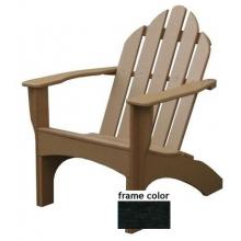 Eagle One Recycled Plastic Chesapeake Adirondack Chair - Black