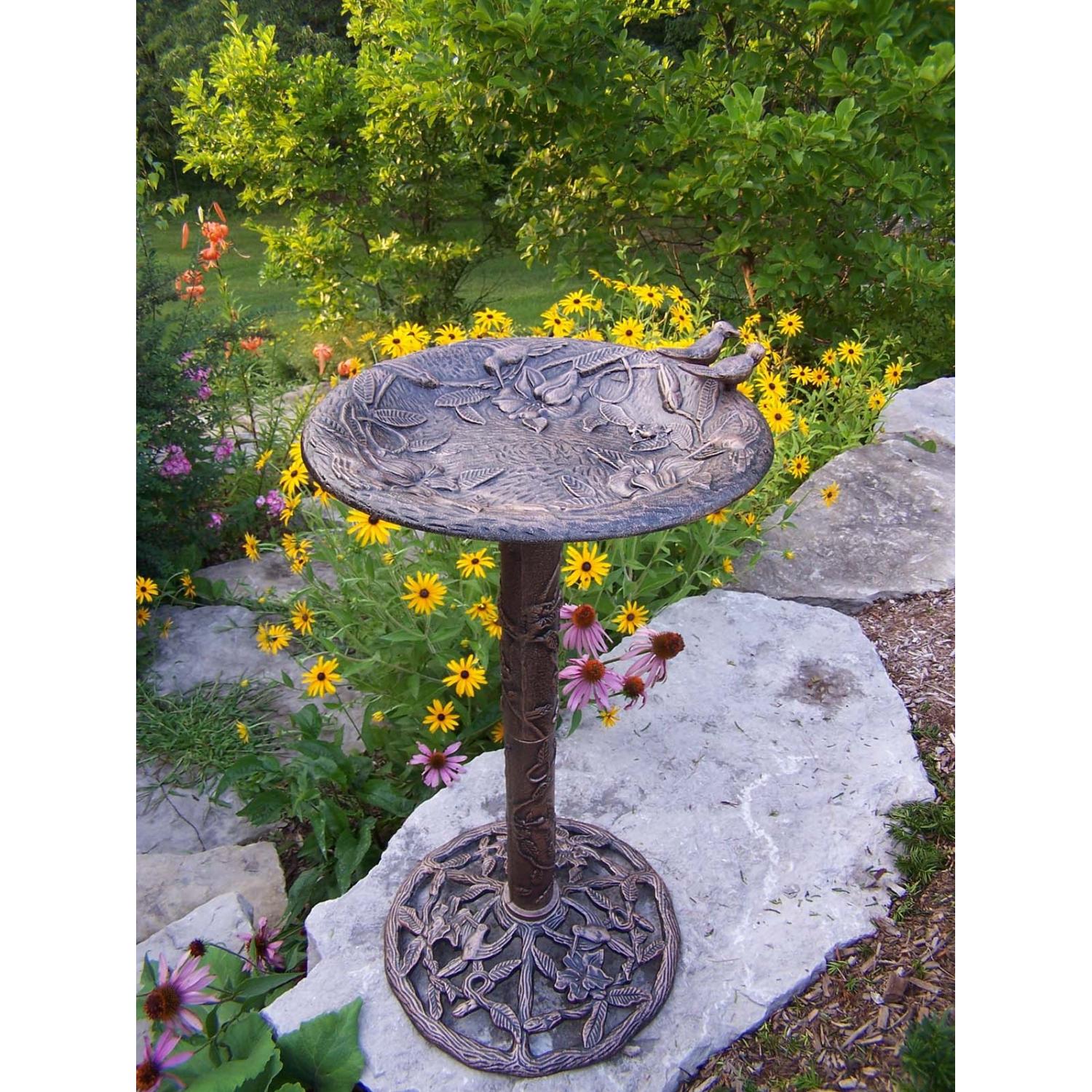Oakland Living Hummingbird Bird Bath