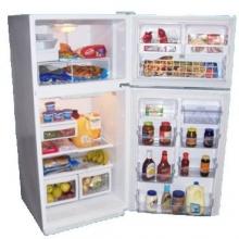 Haier PRTS18SACB 18.2 Cu Ft Premium Energy Star Refrigerator/Freezer, Black