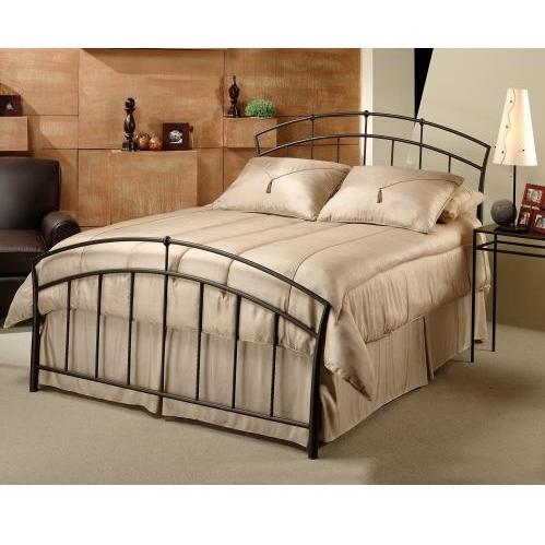 Hillsdale Vancouver Antique Brown Metal Bed Set Without Frame - King - 1024BK Hillsdale Vancouver Antique Brown Metal Bed Set Without Frame - King - 1024BK