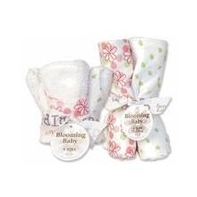 Hula Baby Bib And Burp Cloth Set