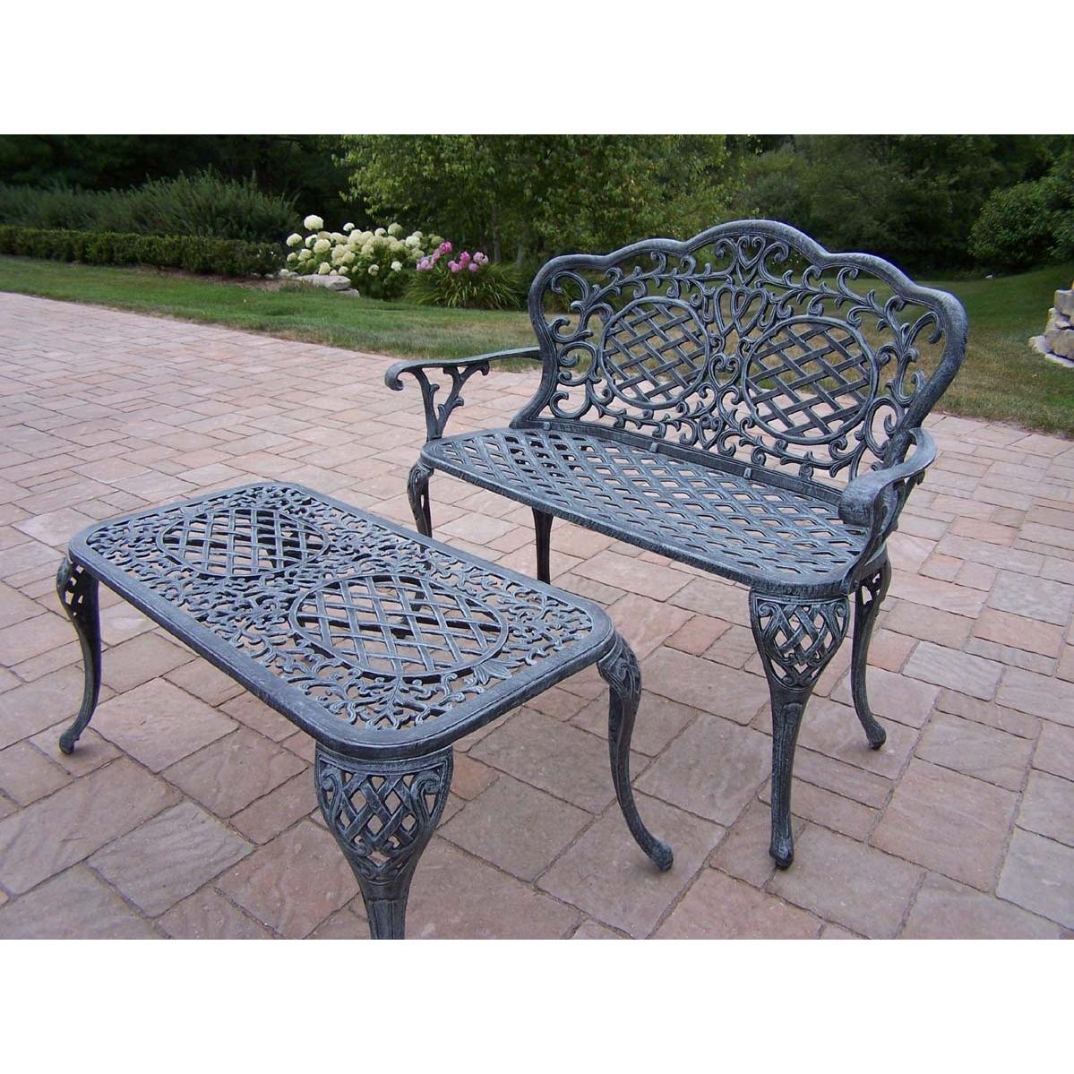Oakland Living Mississippi 2 Piece Loveseat Set