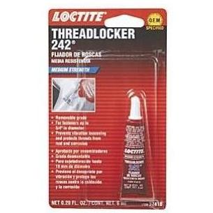 Loctite 242 Threadlocker Medium Strength - 6ml Tube