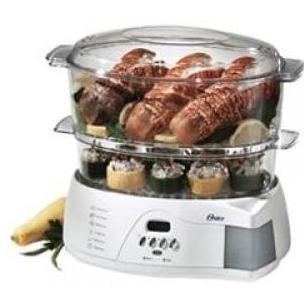 OSTER 6.1qt. FOOD STEAMER DIGITAL WHITE
