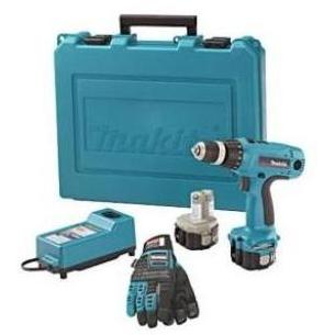 Makita Power Tools 12V 3/8 Inch Cordless Driver-Drill With 2 Batteries Kit