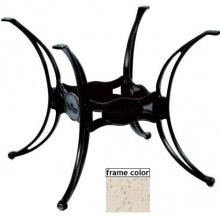 Suncoast Basketweave 27 Inch Table Base - Pebble