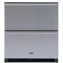 Marvel Refrigerator Drawers, 30 Inches - Overlay W/ Black Cabinet