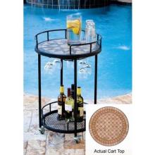 Alfresco Home Portobello Outdoor Serving Cart - 20 Inch