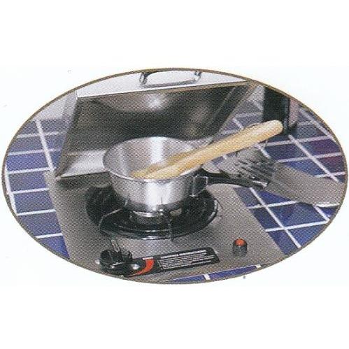 MHP Stainless Steel Countertop 12000 BTU Propane Side Burner