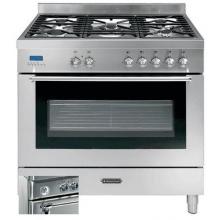 Fratelli Onofri Evolution Dual Fuel Range, 120V - Stainless Steel