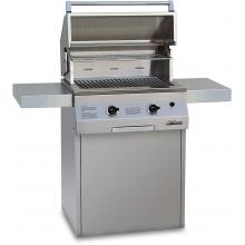 Solaire Gas Grills 27 Inch Deluxe Infrared Propane Gas Grill On Square Cart Base
