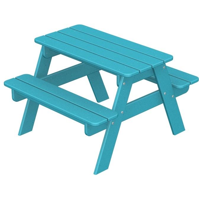 Poly-Wood Recycled Plastic Wood Kids Kids Picnic Table