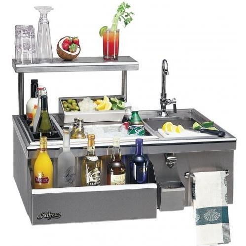 Alfresco 30 Inch Bartender W/ Sink - Built-in
