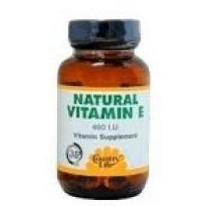 Country Life Vitamin E 400 Iu, 180 Softgels