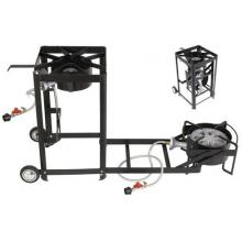 Bayou Classic Double Gas Burner Cajun Cooking Station