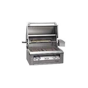 Alfresco Gas Grills Classic 30 Inch Propane Gas Grill With Rotisserie - Built In
