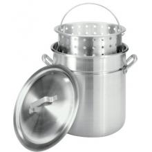 Bayou Classic 80 Quart Stockpot With Full Sized Basket