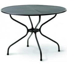 Kettler Wrought Iron Mesh Top Round Table - 42 Inch