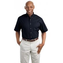 Port Authority - Short Sleeve Twill Shirt L - Classic Navy