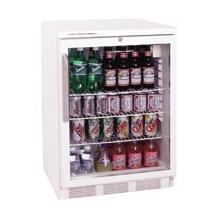Summit Professional SCR600L-BITB Under Counter Commercial Refrigerator W/ Glass Door