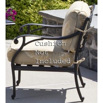 Alfresco Home Greenwich DS Lounge Chair Frame-AZ