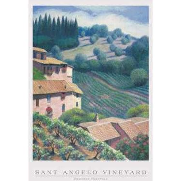 Saint Angelo Vineyard Poster Print