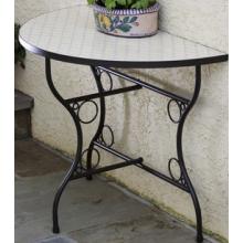 Alfresco Home Pina Colada 1/2 Moon Console