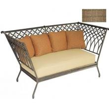 Windham Castings Provence Salon Day Bed Cushion , Tongo Sand Ebony LXX