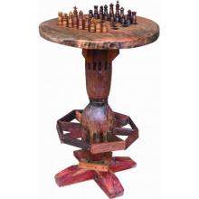 Santa Fe Teak Wood Pub / Lounge Chess Table