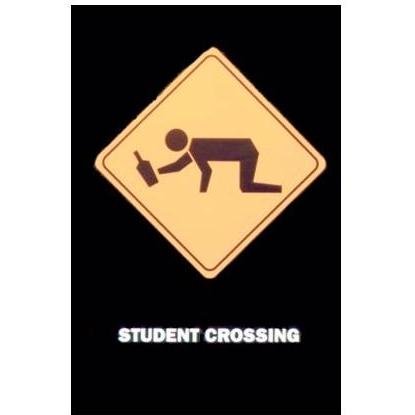 STUDENT CROSSINGS (20 In. By 36 In.) - Print
