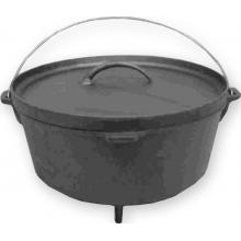 Cast Iron Camp Pot W/ Legs - 20 Qt.