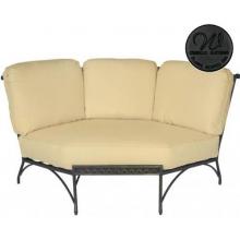 Windham Castings Savannah Casual Back Deep Seating Corner Sectional Chair Frame Only, Black