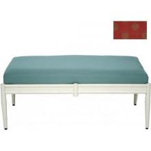 Windham Castings Nikko Double Ottoman Cushion , Polka Chili LX
