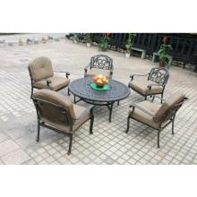 SCG Patio Cast Shadows Aluminum Lounge Set