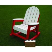 Eagle One Recycled Plastic Kids Alexandria Rocker - Brown