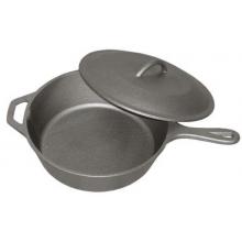 Bayou Classic 3 Quart Covered Cast Iron Skillet