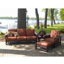 Poly-Wood Recycled Plastic Wood Patio Lounge Set 4 Piece