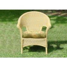 North Cape Naples Resin Wicker Darby Chair - Honey